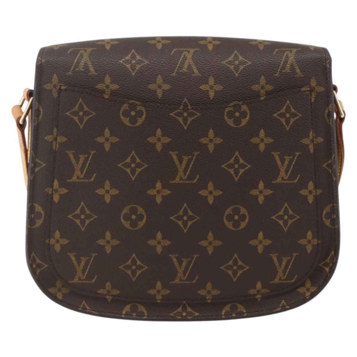 LOUIS VUITTON Monogram Saint Cloud GM Shoulder Bag M51242 LV Auth ka704