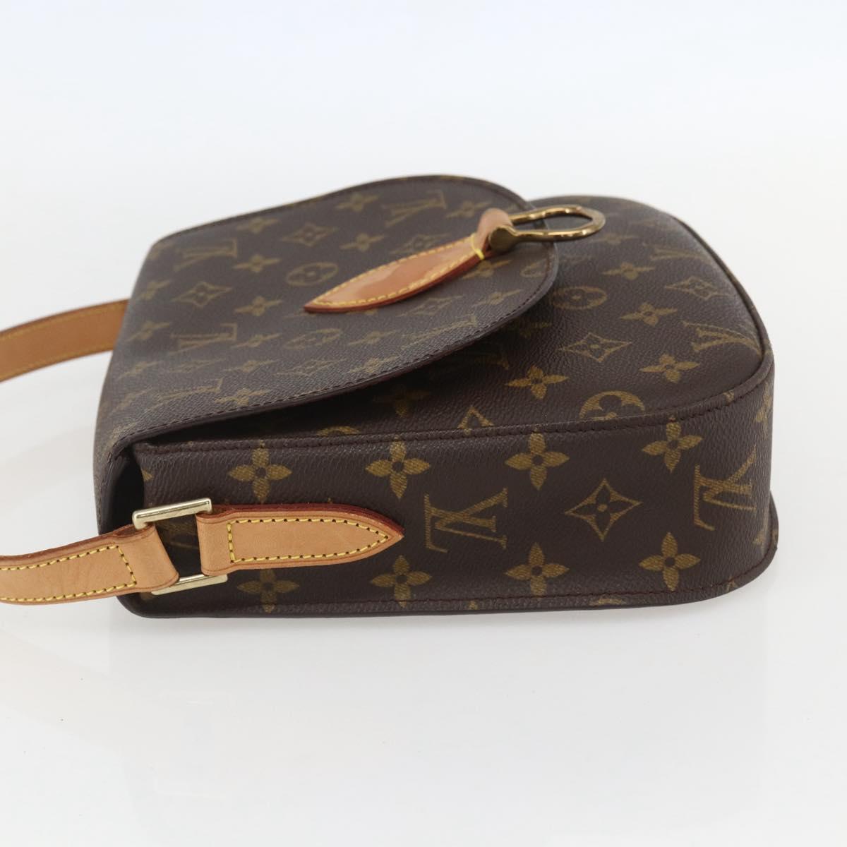 LOUIS VUITTON Monogram Saint Cloud GM Shoulder Bag M51242 LV Auth ka704