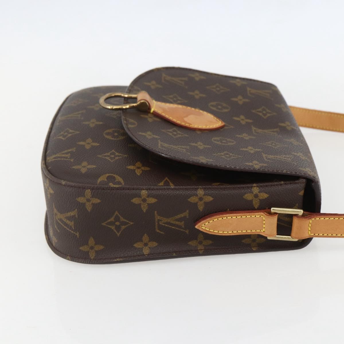 LOUIS VUITTON Monogram Saint Cloud GM Shoulder Bag M51242 LV Auth ka704