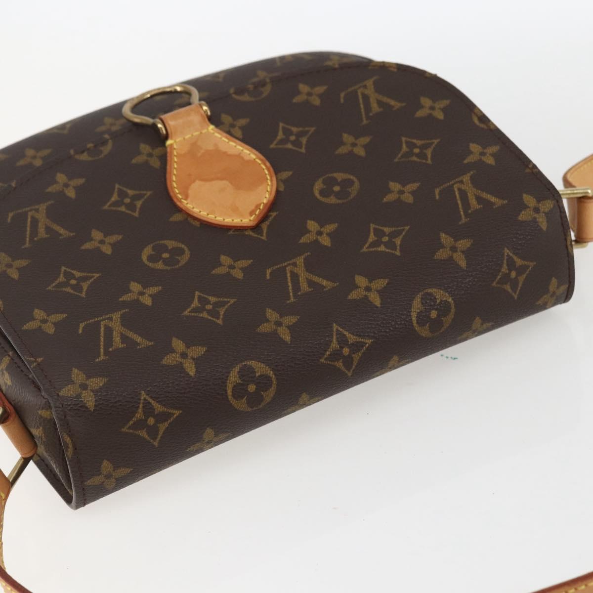 LOUIS VUITTON Monogram Saint Cloud GM Shoulder Bag M51242 LV Auth ka704
