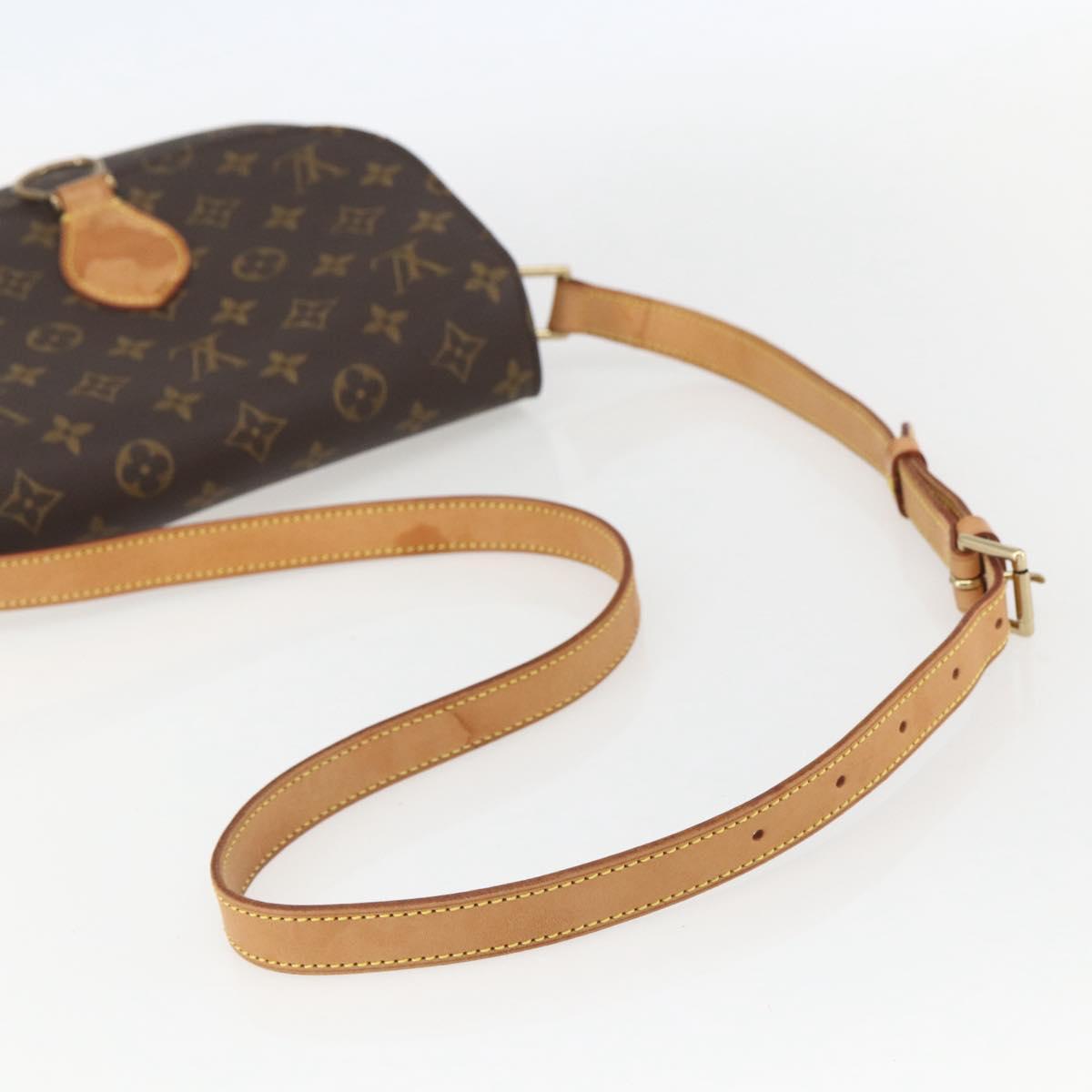 LOUIS VUITTON Monogram Saint Cloud GM Shoulder Bag M51242 LV Auth ka704