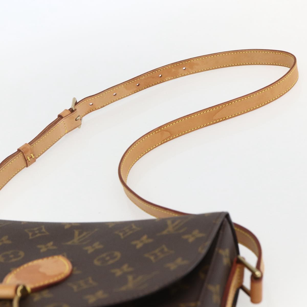 LOUIS VUITTON Monogram Saint Cloud GM Shoulder Bag M51242 LV Auth ka704