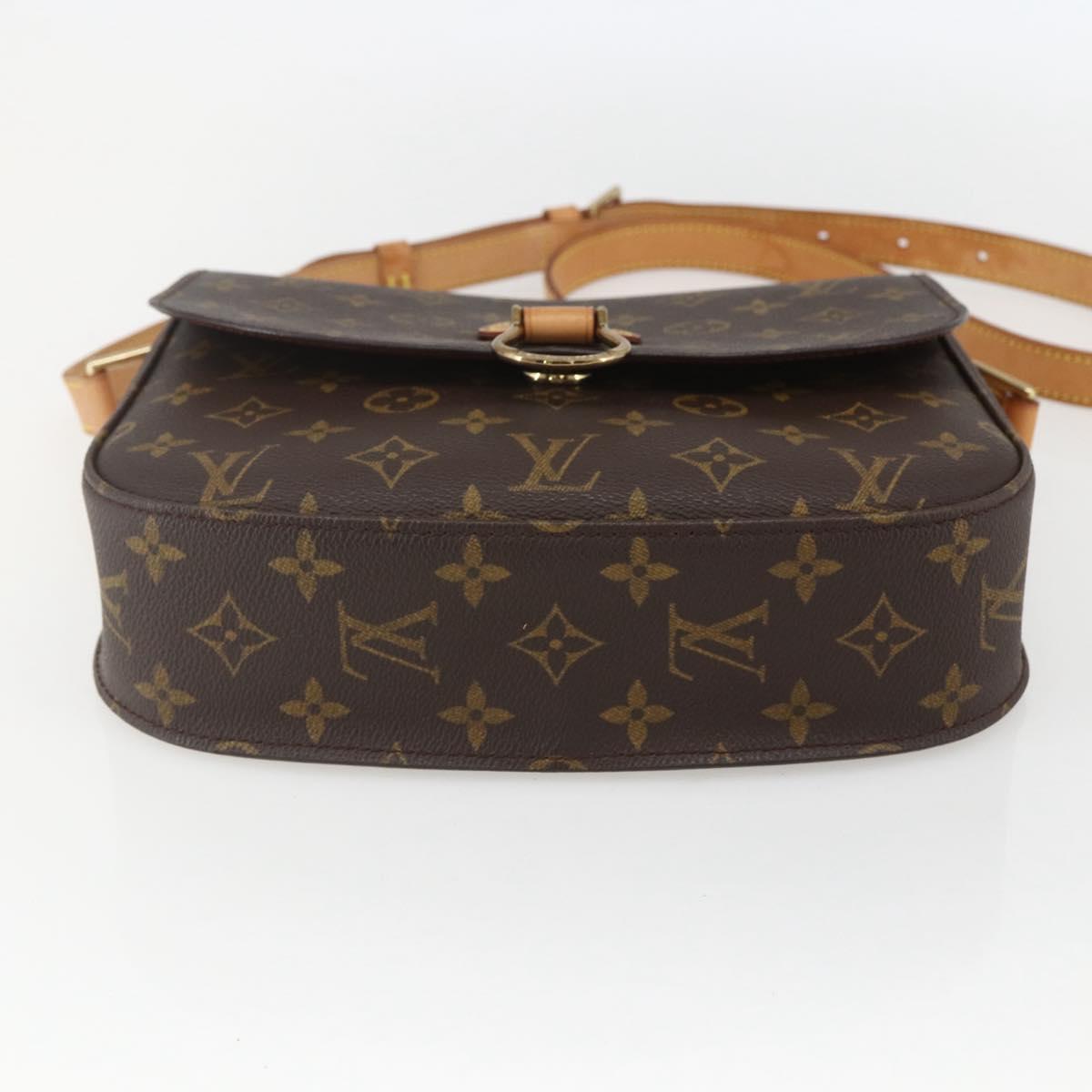LOUIS VUITTON Monogram Saint Cloud GM Shoulder Bag M51242 LV Auth ka704