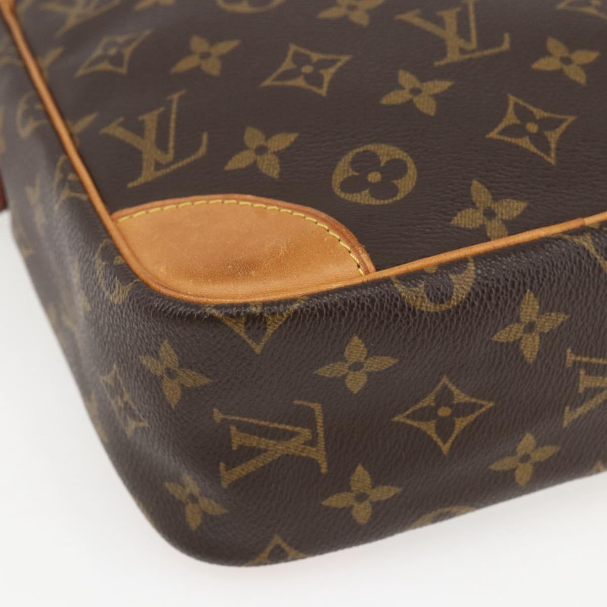 LOUIS VUITTON Monogram Danube GM Shoulder Bag M45262 LV Auth ka705