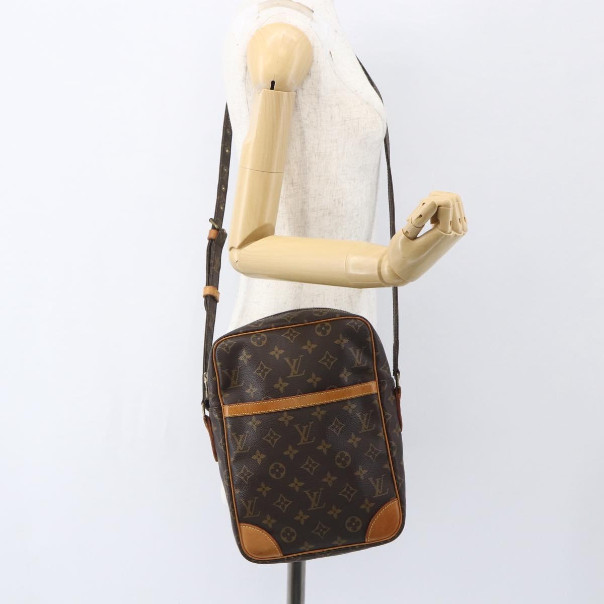 LOUIS VUITTON Monogram Danube GM Shoulder Bag M45262 LV Auth ka705