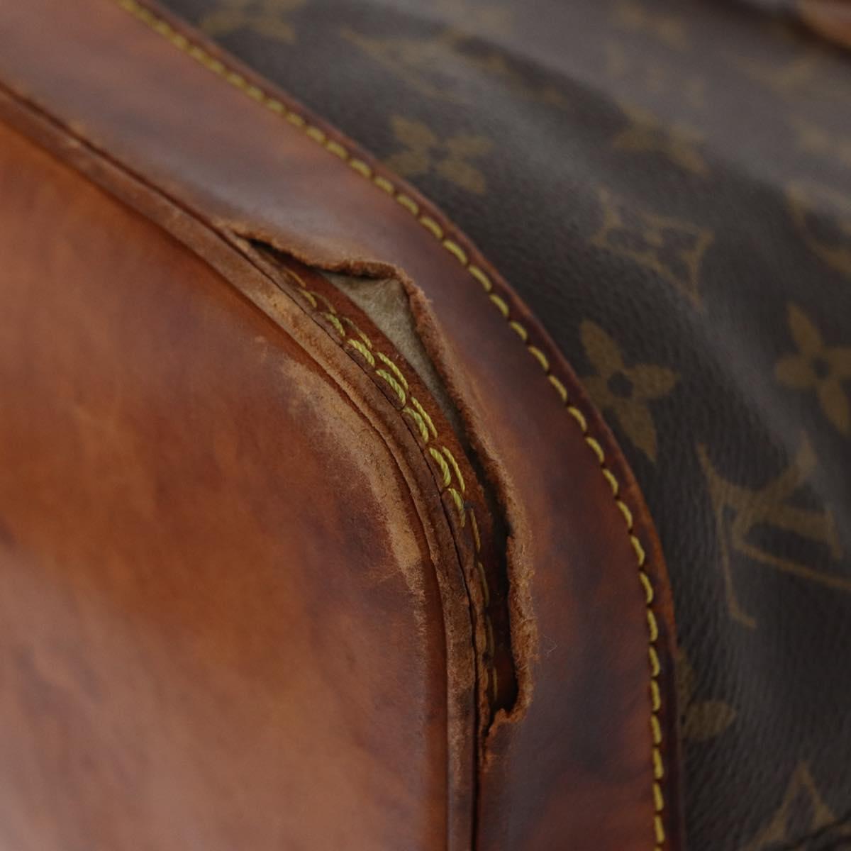 LOUIS VUITTON Monogram Alma Hand Bag M51130 LV Auth ka708