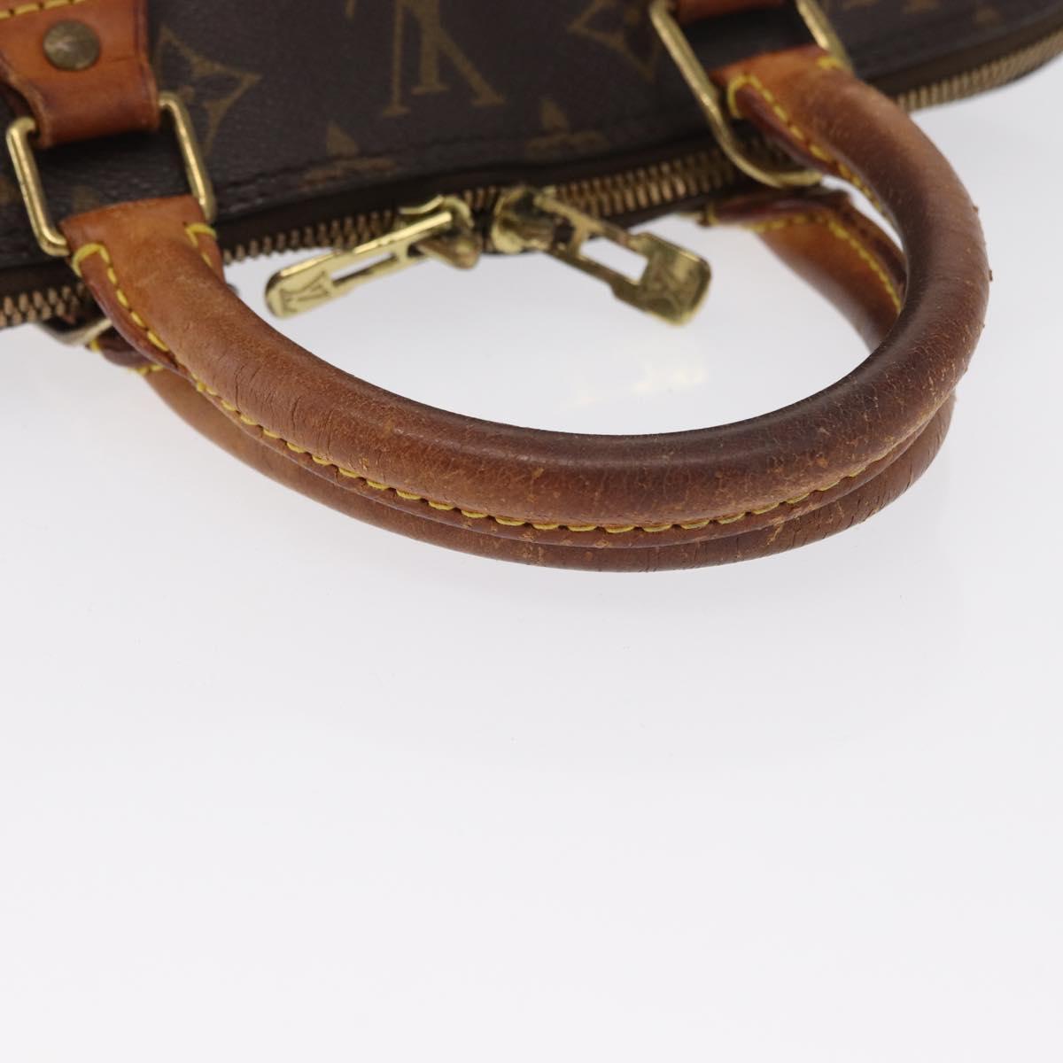 LOUIS VUITTON Monogram Alma Hand Bag M51130 LV Auth ka708