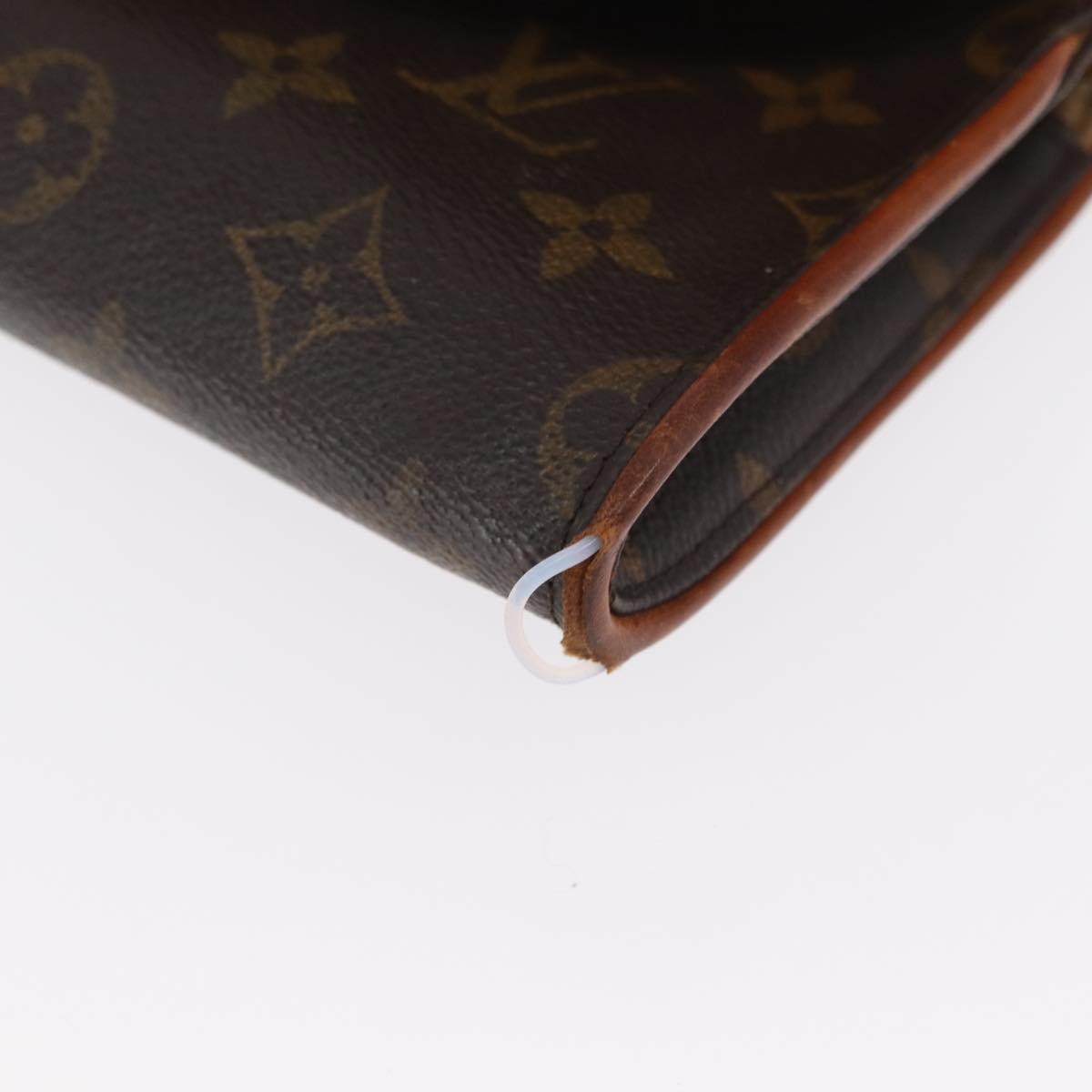 LOUIS VUITTON Monogram Pochette Twin GM Shoulder Bag M51852 LV Auth ka709