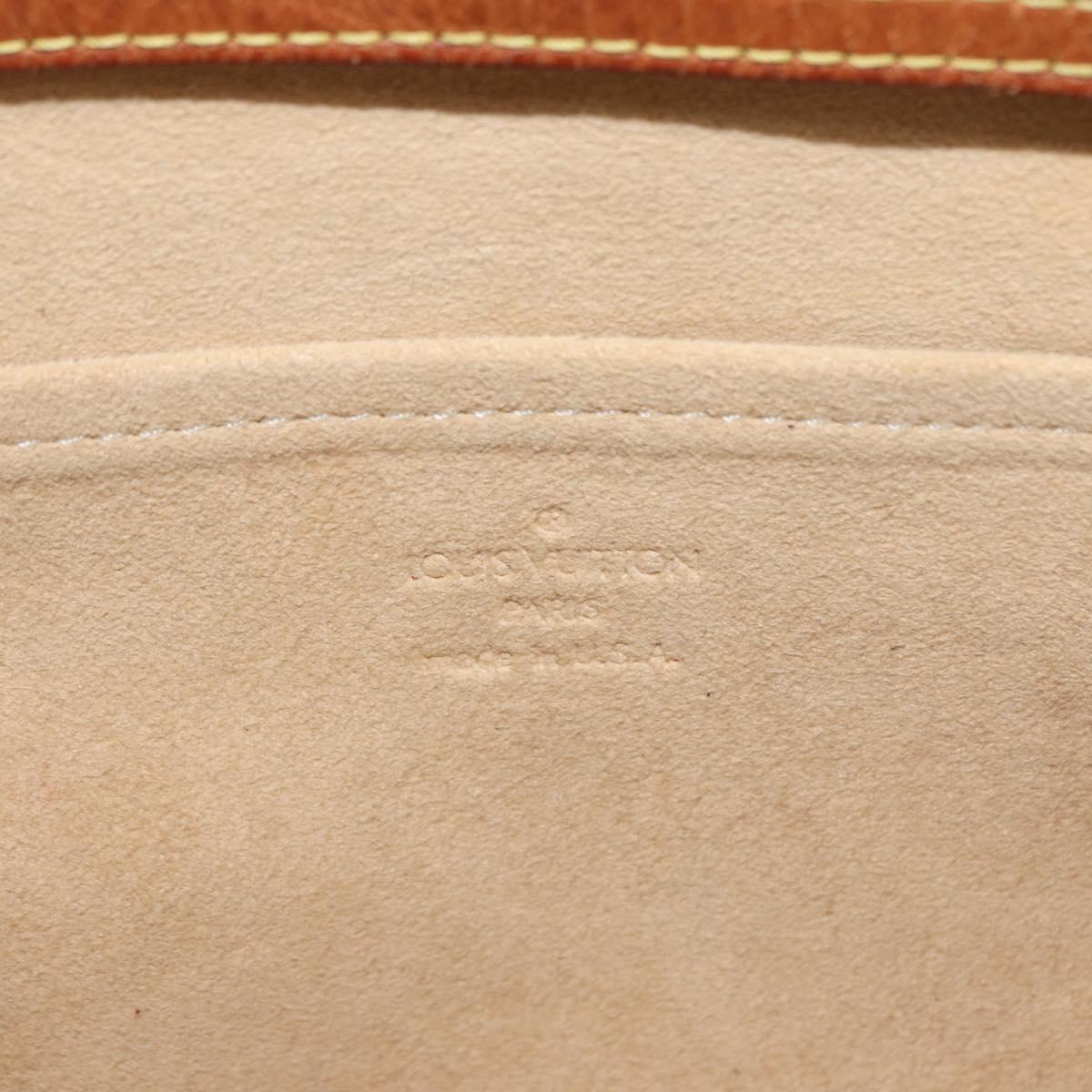 LOUIS VUITTON Monogram Pochette Twin GM Shoulder Bag M51852 LV Auth ka709