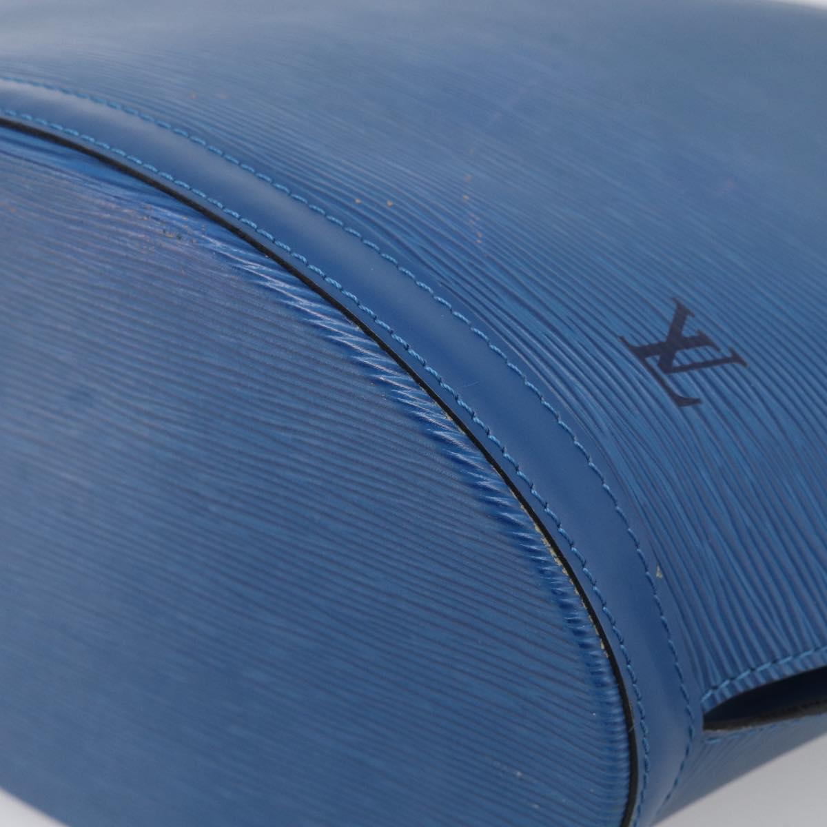 LOUIS VUITTON Epi Saint Jacques Shopping Shoulder Bag Blue M52275 LV Auth ka7138