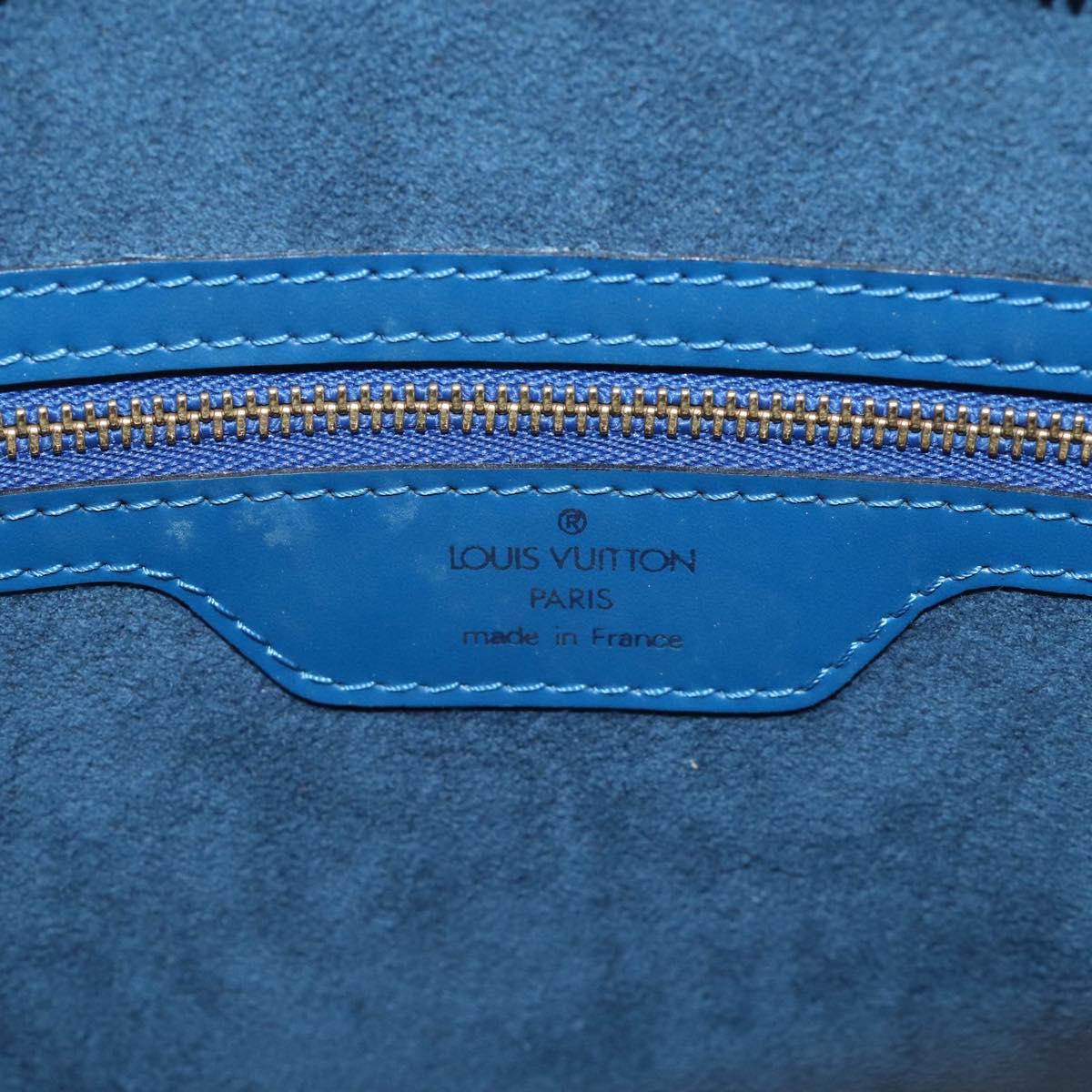 LOUIS VUITTON Epi Saint Jacques Shopping Shoulder Bag Blue M52275 LV Auth ka7138