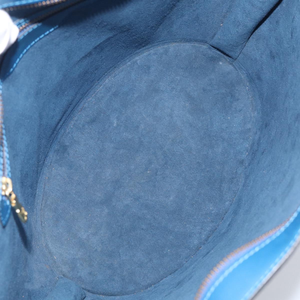 LOUIS VUITTON Epi Saint Jacques Shopping Shoulder Bag Blue M52275 LV Auth ka7138