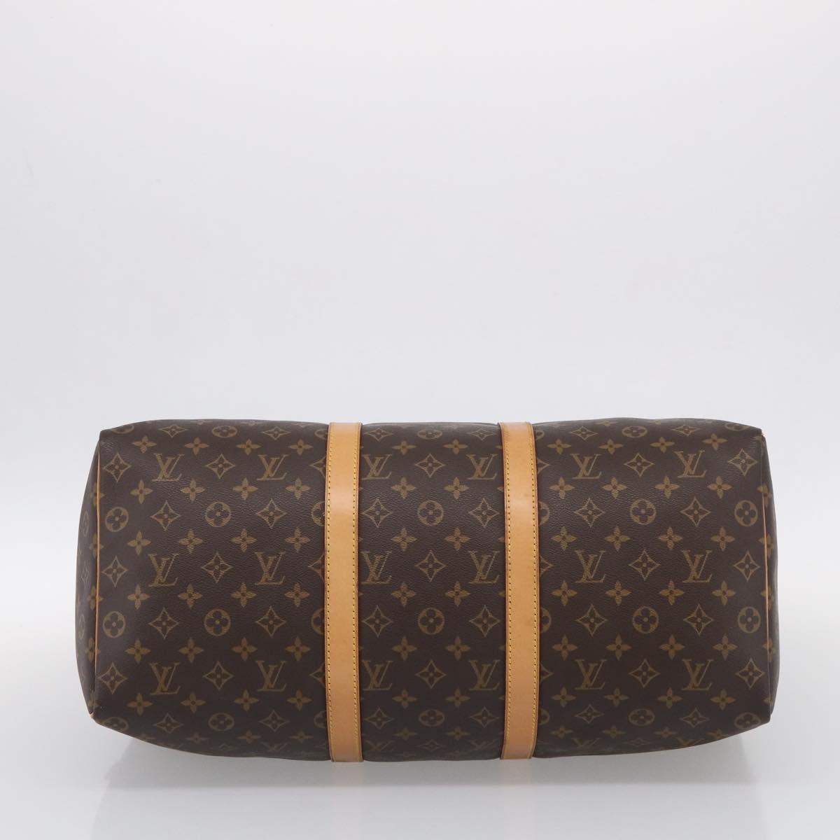 LOUIS VUITTON Monogram Keepall 50 Boston Bag M41426 LV Auth ka7141A