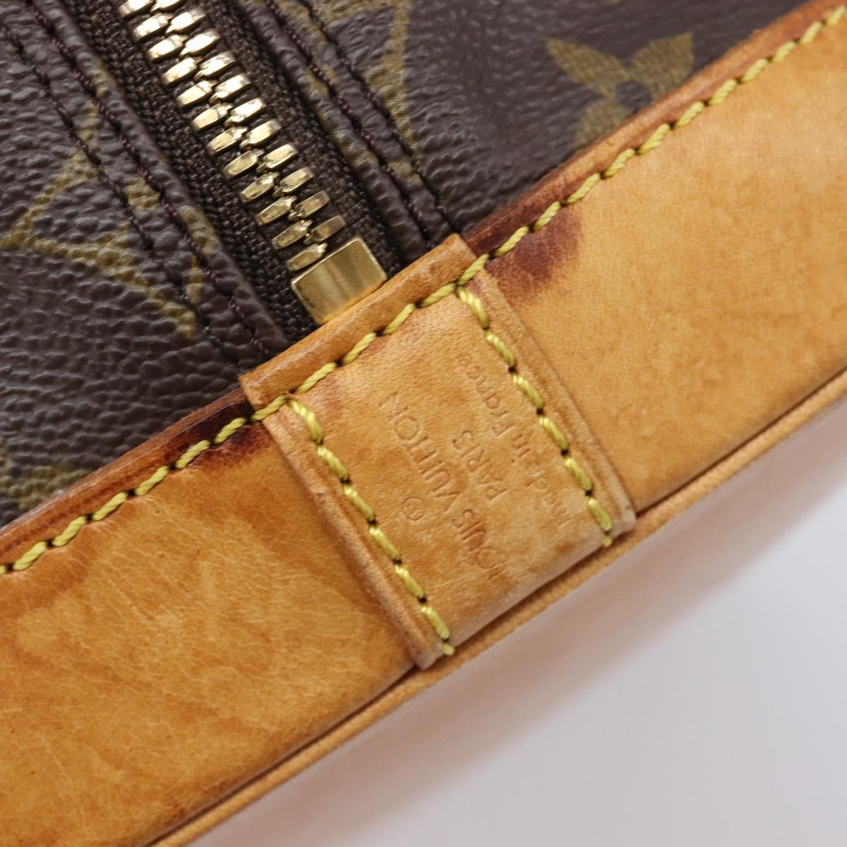 LOUIS VUITTON Monogram Alma Hand Bag M51130 LV Auth ka7155