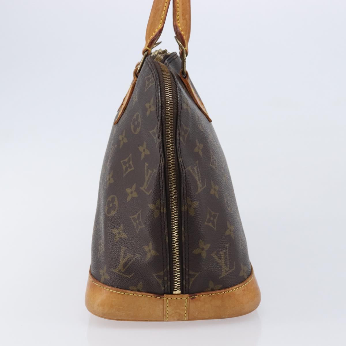 LOUIS VUITTON Monogram Alma Hand Bag M51130 LV Auth ka7155