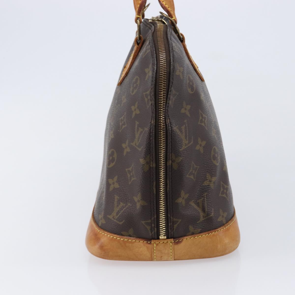 LOUIS VUITTON Monogram Alma Hand Bag M51130 LV Auth ka7155