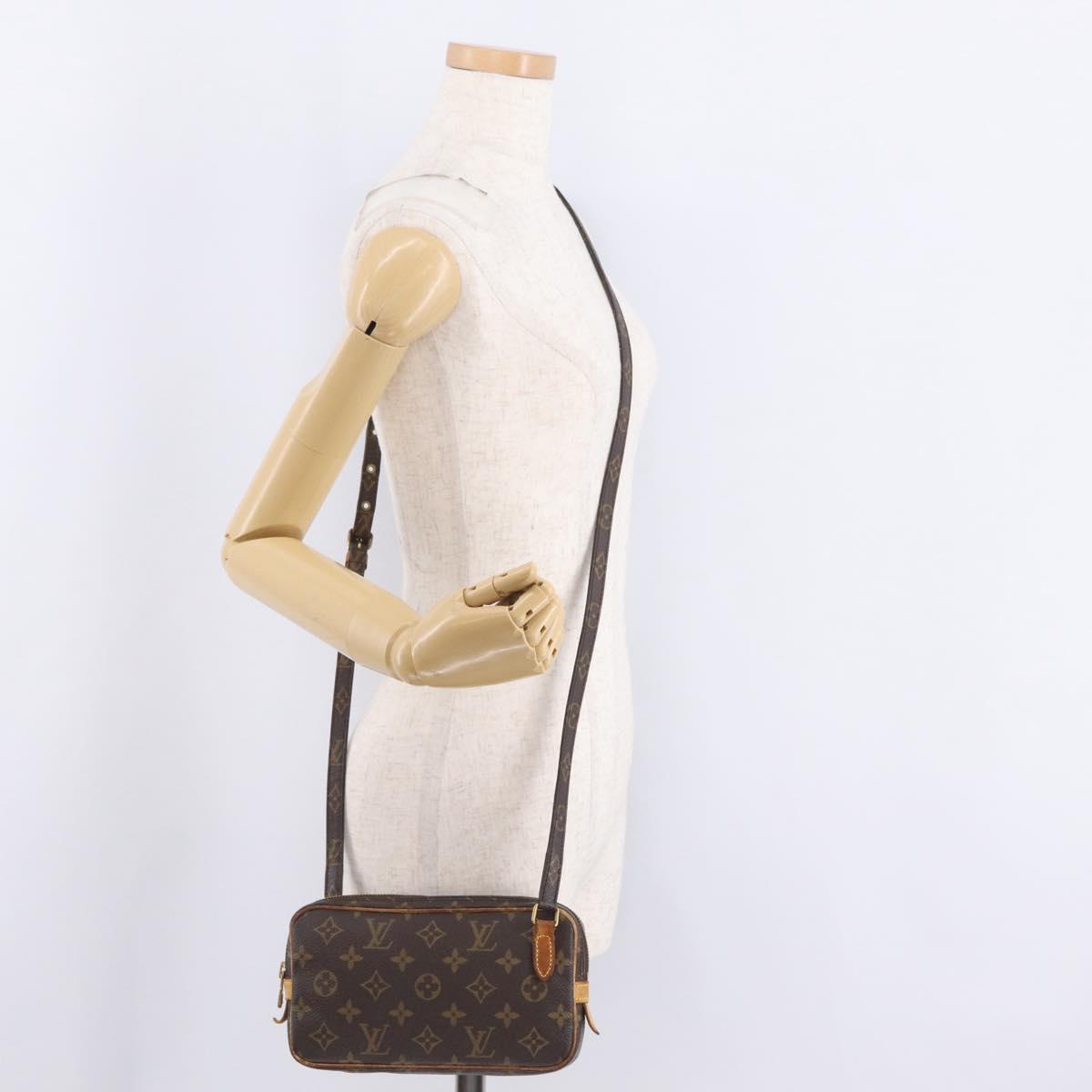 LOUIS VUITTON Monogram Marly Bandouliere Shoulder Bag M51828 LV Auth ka7156