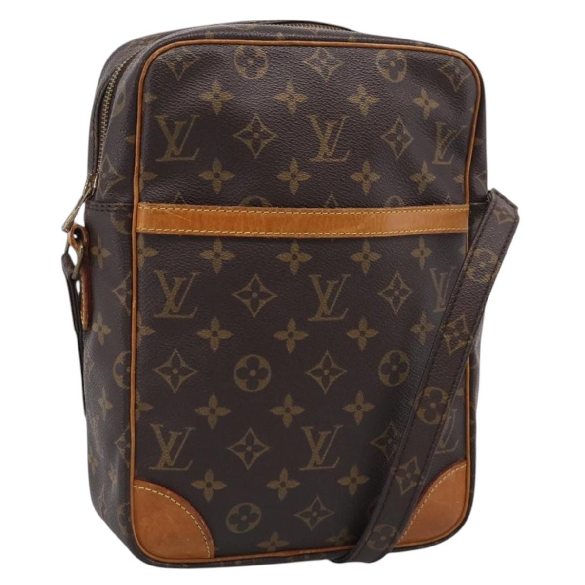 LOUIS VUITTON Monogram DanubeMM Shoulder Bag M45264 LV Auth ka7159