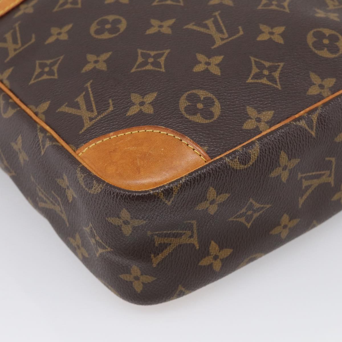 LOUIS VUITTON Monogram DanubeMM Shoulder Bag M45264 LV Auth ka7159