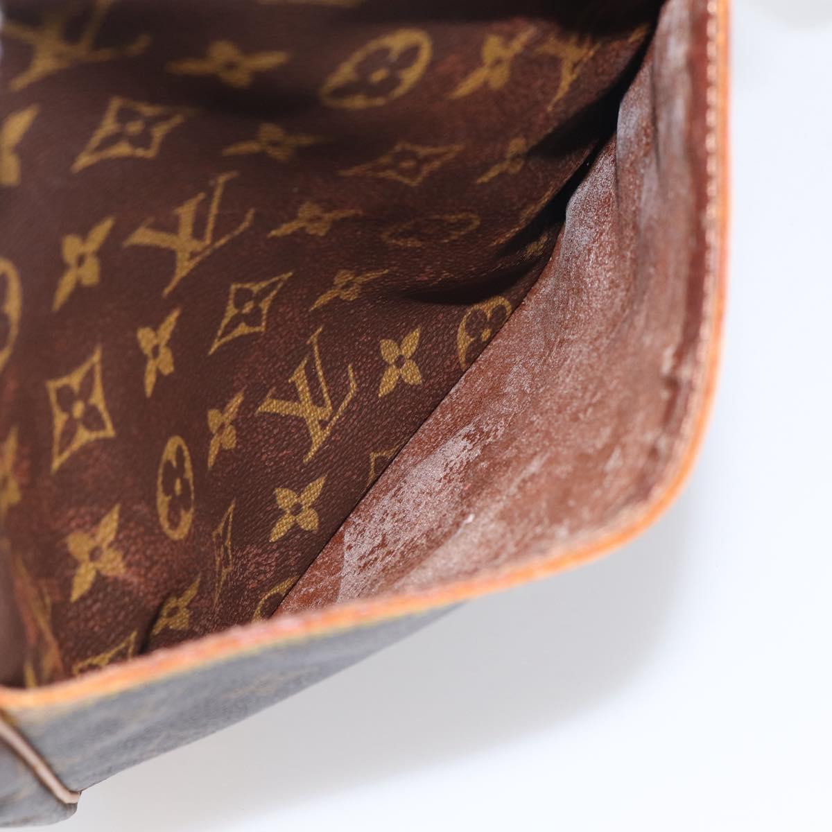 LOUIS VUITTON Monogram DanubeMM Shoulder Bag M45264 LV Auth ka7159