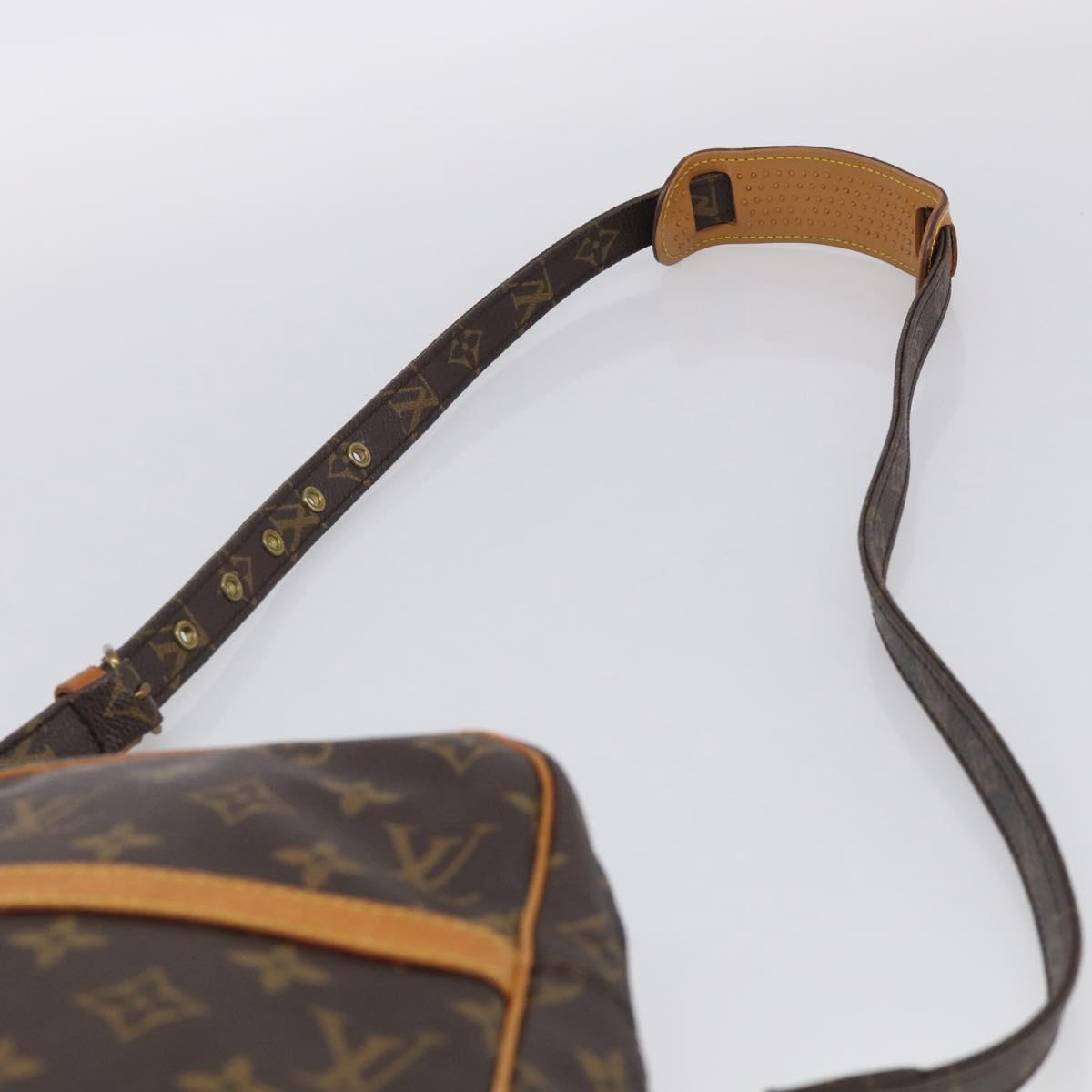 LOUIS VUITTON Monogram DanubeMM Shoulder Bag M45264 LV Auth ka7159