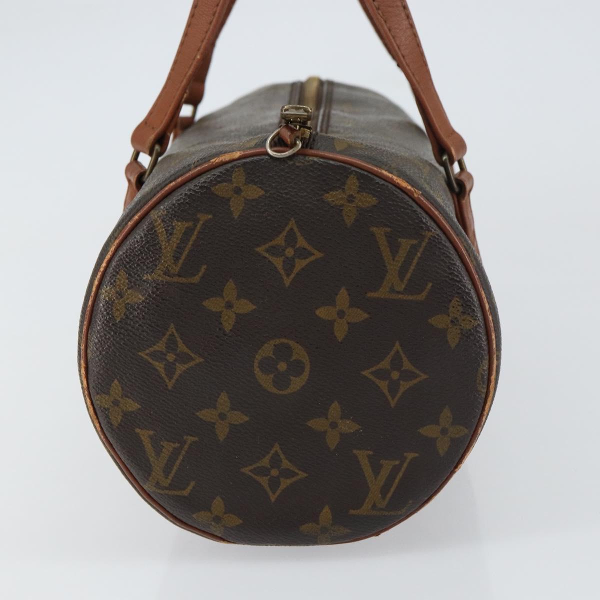 LOUIS VUITTON Monogram Papillon 30 Hand Bag M51385 LV Auth ka716
