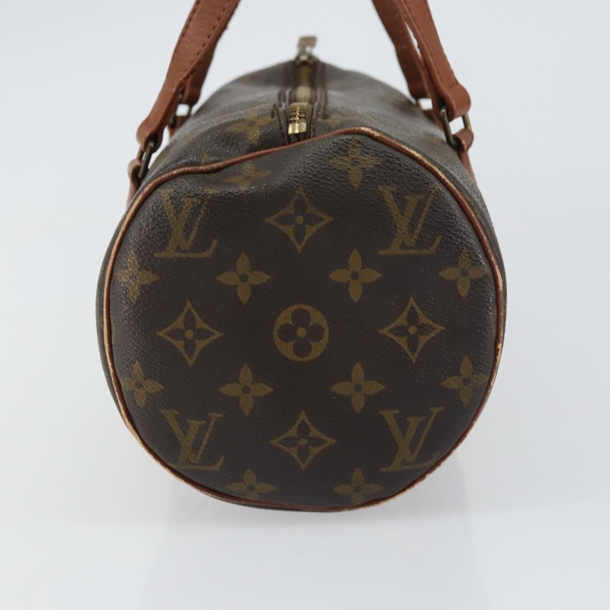 LOUIS VUITTON Monogram Papillon 30 Hand Bag M51385 LV Auth ka716