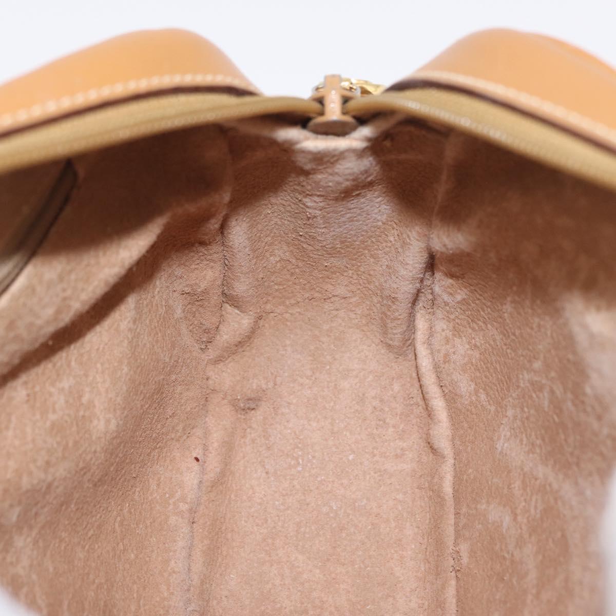 GUCCI Micro GG Supreme Shoulder Bag PVC Beige Gold 007 113 0115 Auth ka7162