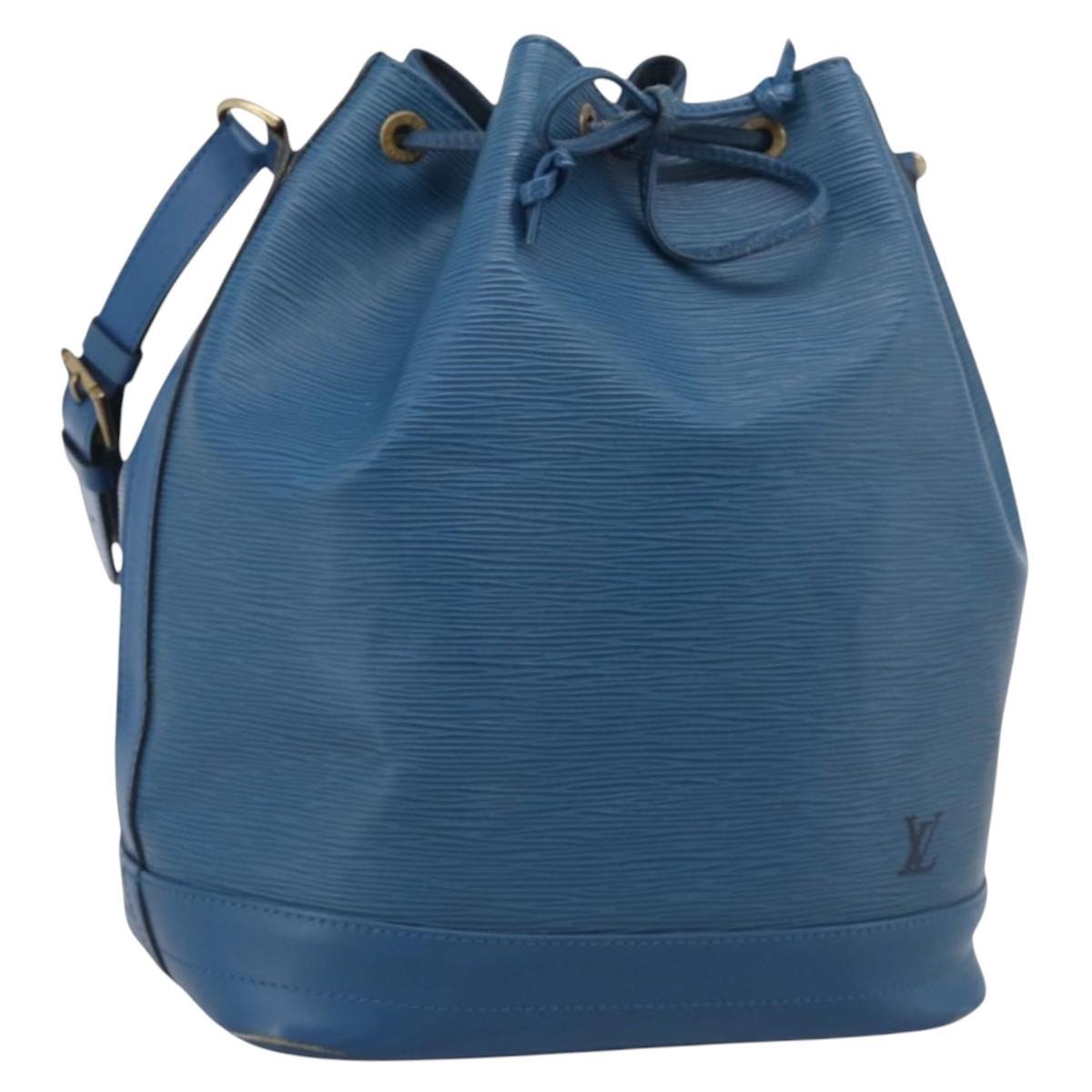 LOUIS VUITTON Epi Noe Shoulder Bag Blue M44005 LV Auth ka7176