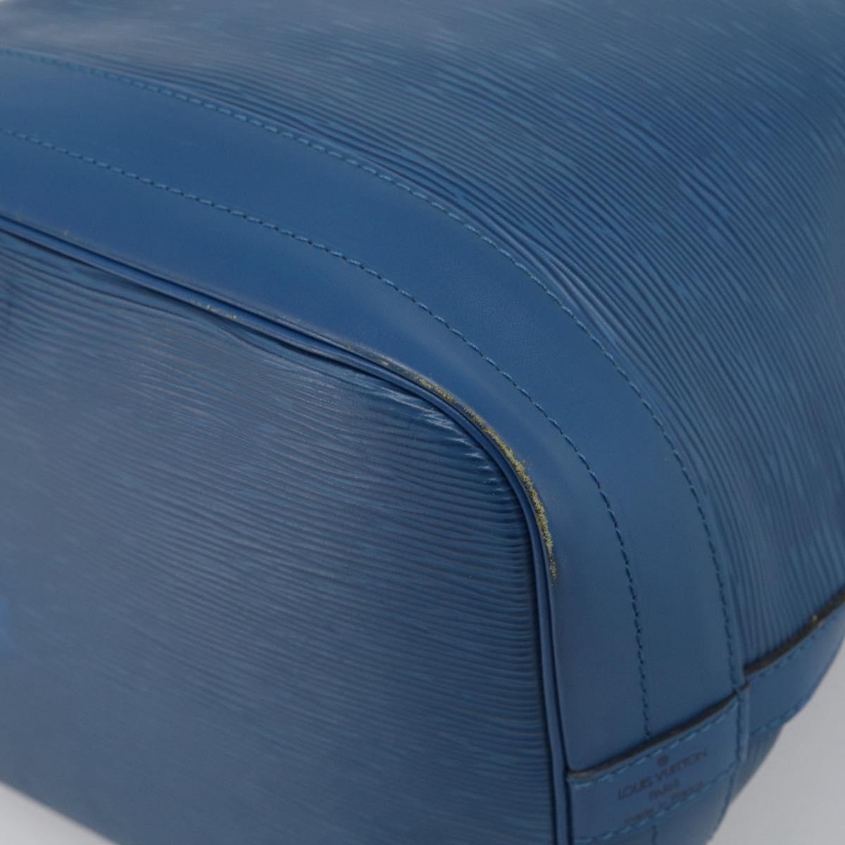 LOUIS VUITTON Epi Noe Shoulder Bag Blue M44005 LV Auth ka7176