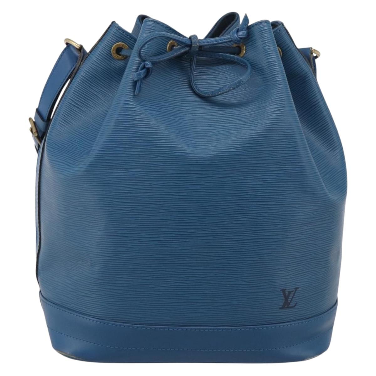 LOUIS VUITTON Epi Noe Shoulder Bag Blue M44005 LV Auth ka7176