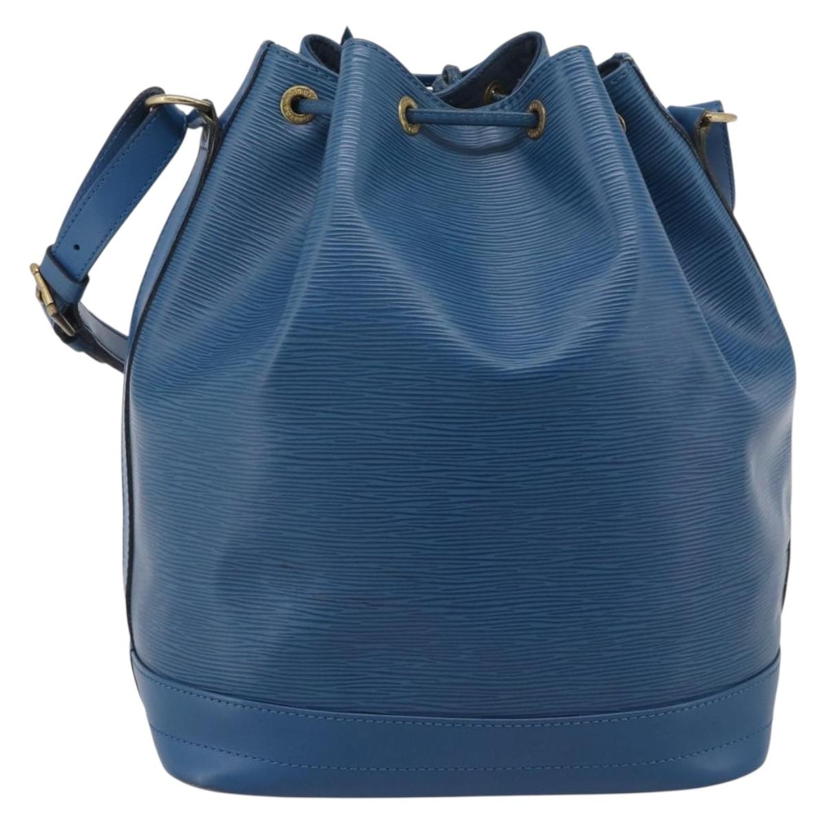 LOUIS VUITTON Epi Noe Shoulder Bag Blue M44005 LV Auth ka7176