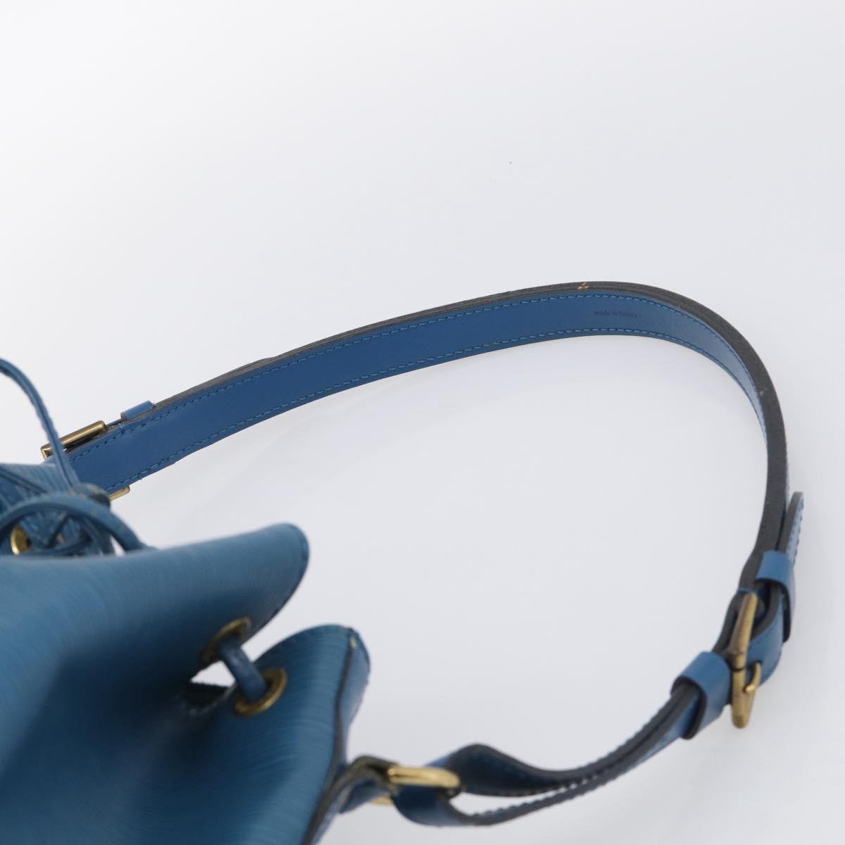 LOUIS VUITTON Epi Noe Shoulder Bag Blue M44005 LV Auth ka7176