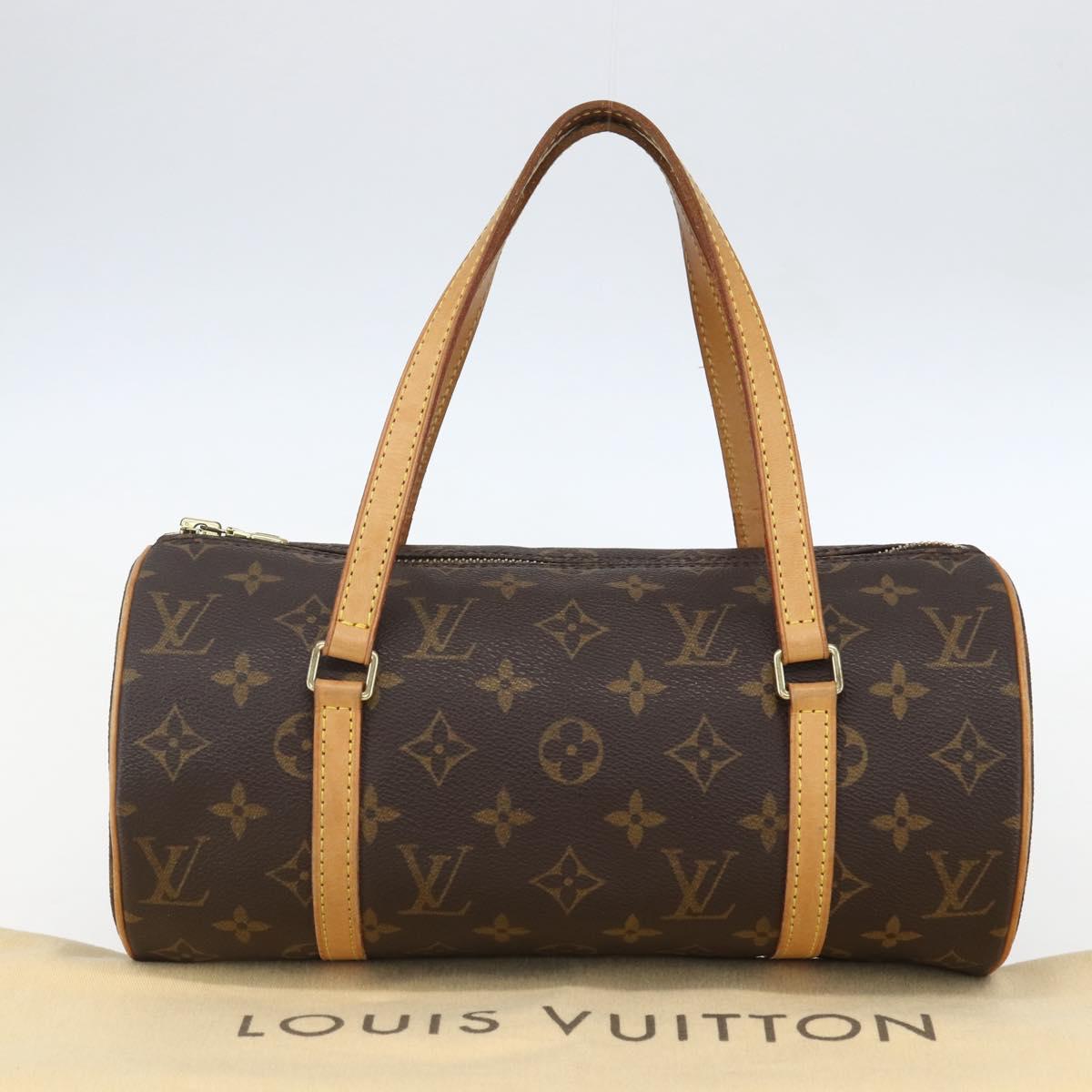 LOUIS VUITTON Monogram Papillon 26 Hand Bag M51386 LV Auth ka717SAV