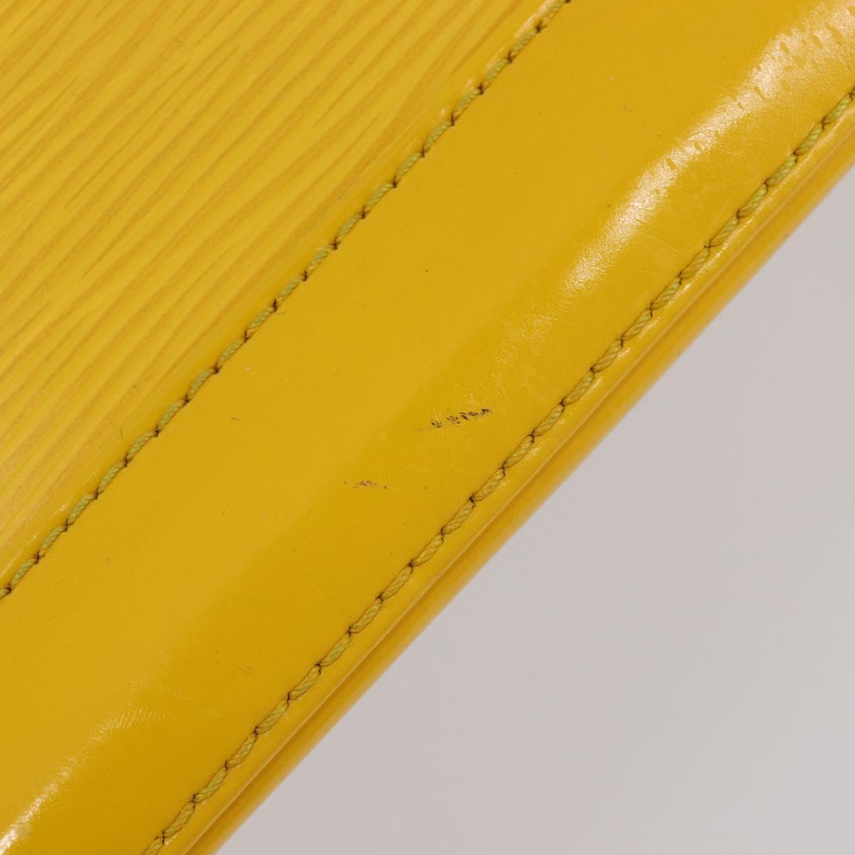 LOUIS VUITTON Epi Alma PM Hand Bag Yellow citron M40619 LV Auth ka7182A