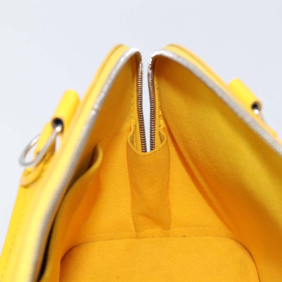 LOUIS VUITTON Epi Alma PM Hand Bag Yellow citron M40619 LV Auth ka7182A