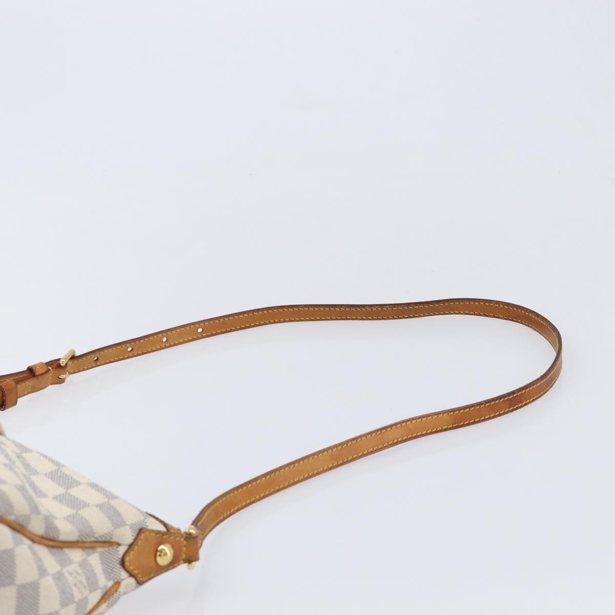 LOUIS VUITTON Damier Azur Siracusa PM Shoulder Bag N41113 LV Auth ka7184