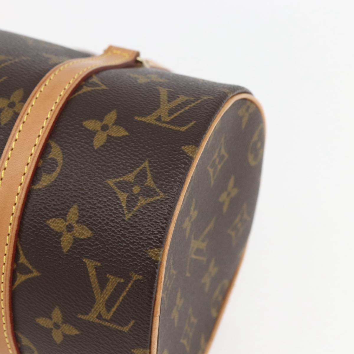 LOUIS VUITTON Monogram Papillon 26 Hand Bag M51386 LV Auth ka718SAV