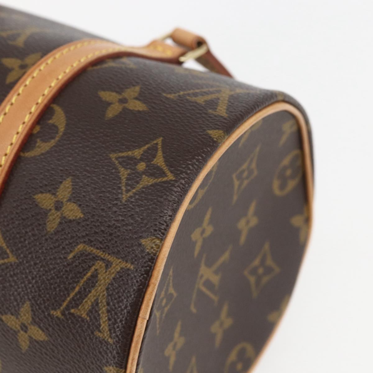 LOUIS VUITTON Monogram Papillon 26 Hand Bag M51386 LV Auth ka718SAV
