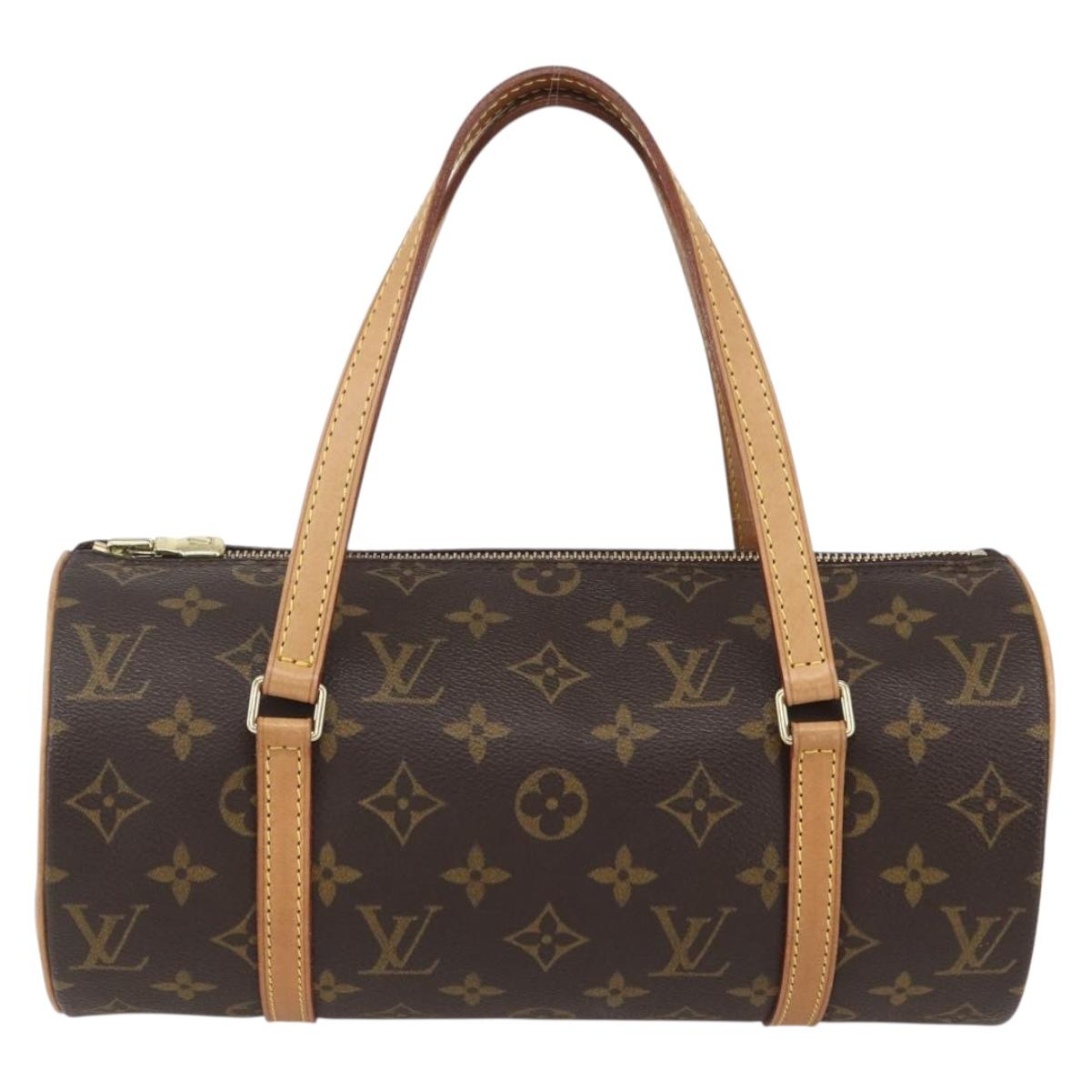 LOUIS VUITTON Monogram Papillon 26 Hand Bag M51386 LV Auth ka718SAV
