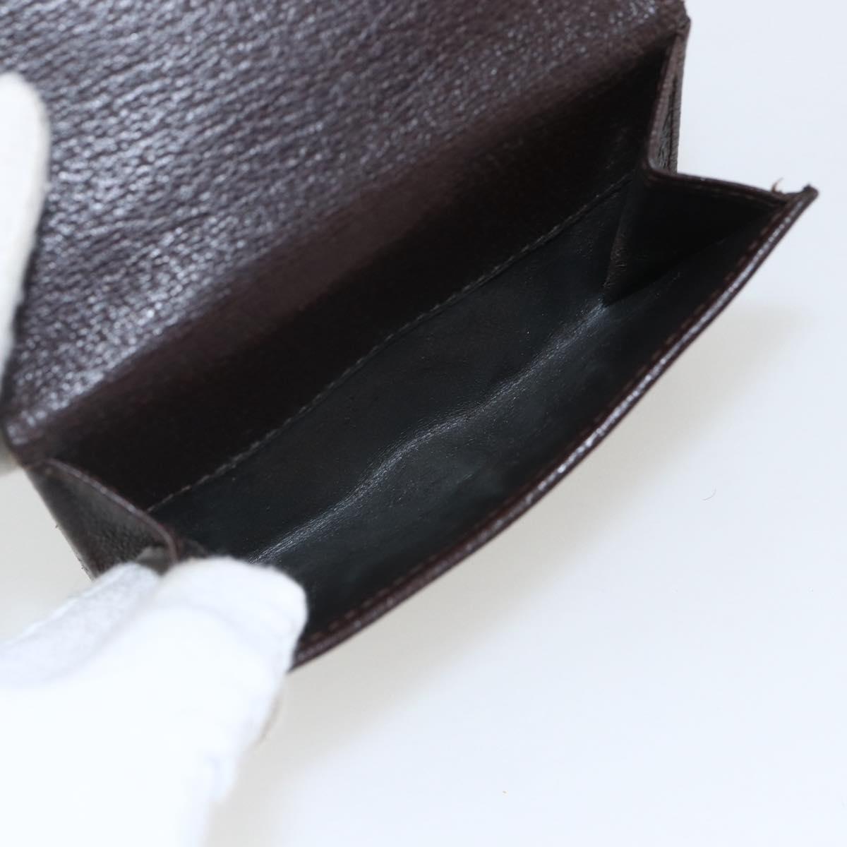 LOUIS VUITTON Gucci Monogram Wallet 3 Set Beige LV Auth ka719