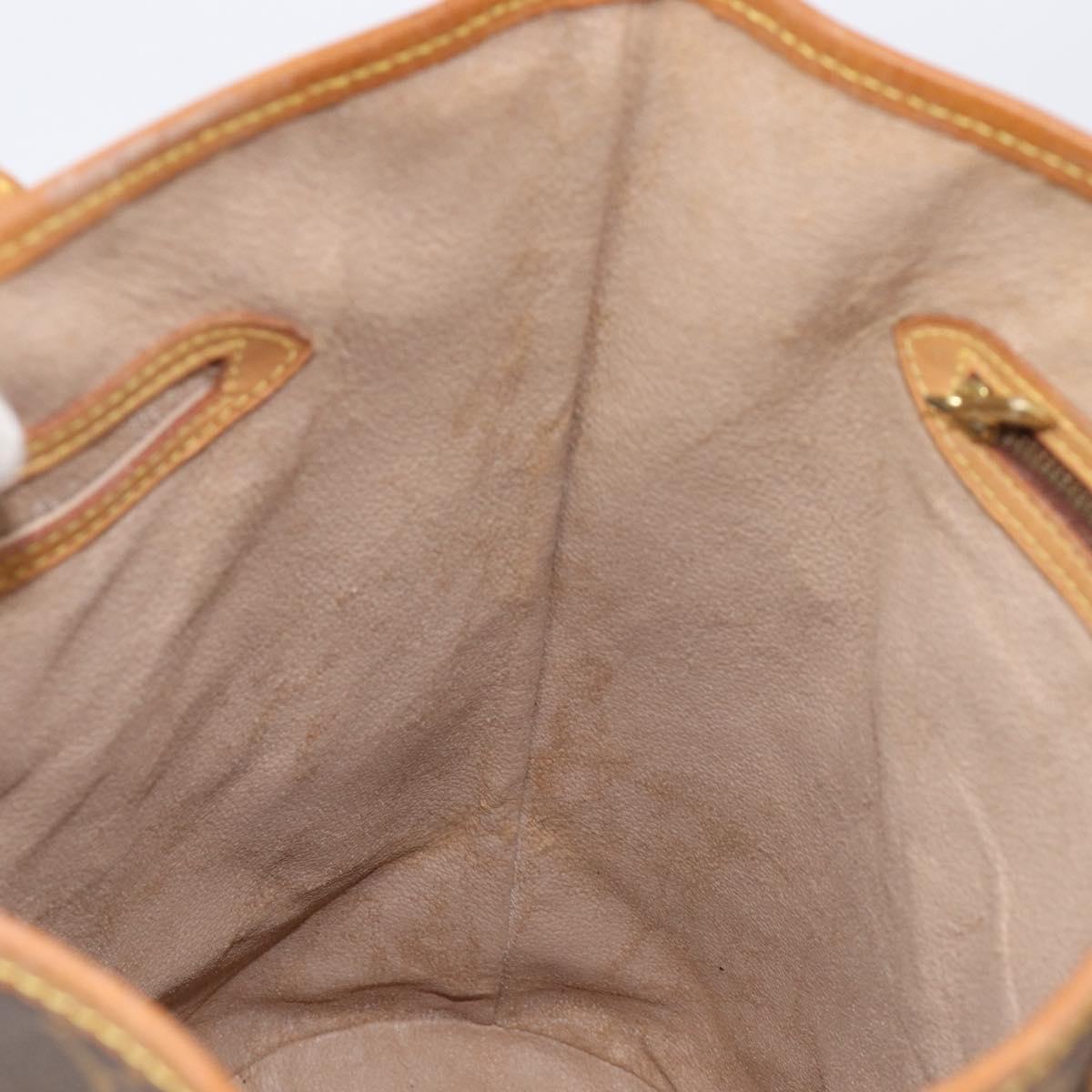 LOUIS VUITTON Monogram Bucket GM Shoulder Bag M42236 LV Auth ka7190