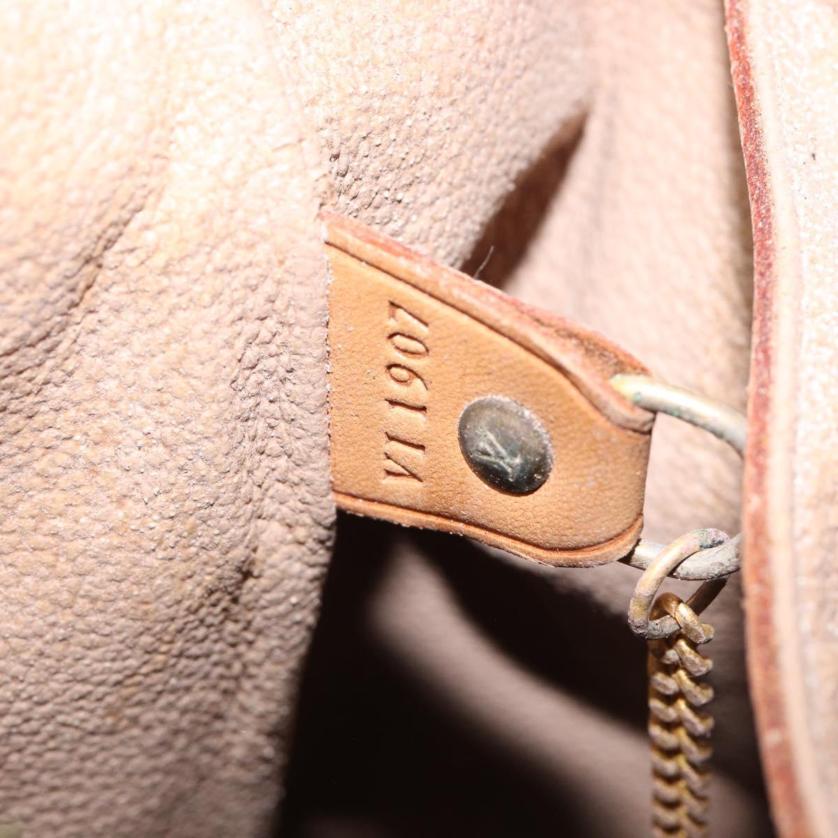 LOUIS VUITTON Monogram Bucket GM Shoulder Bag M42236 LV Auth ka7190