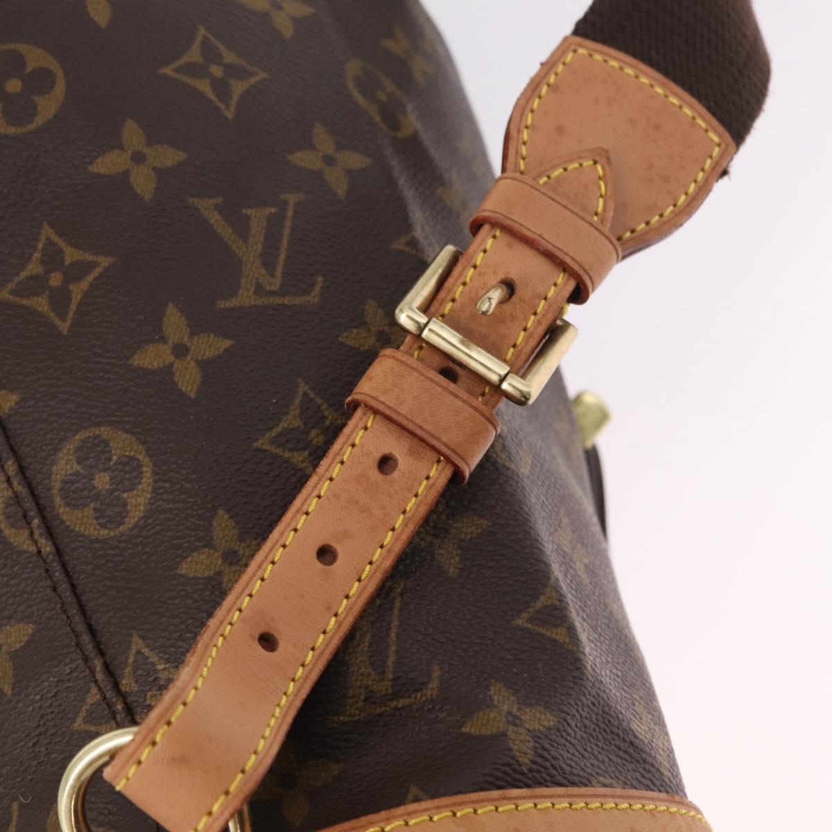 LOUIS VUITTON Monogram Montsouris GM Backpack M51135 LV Auth ka7192