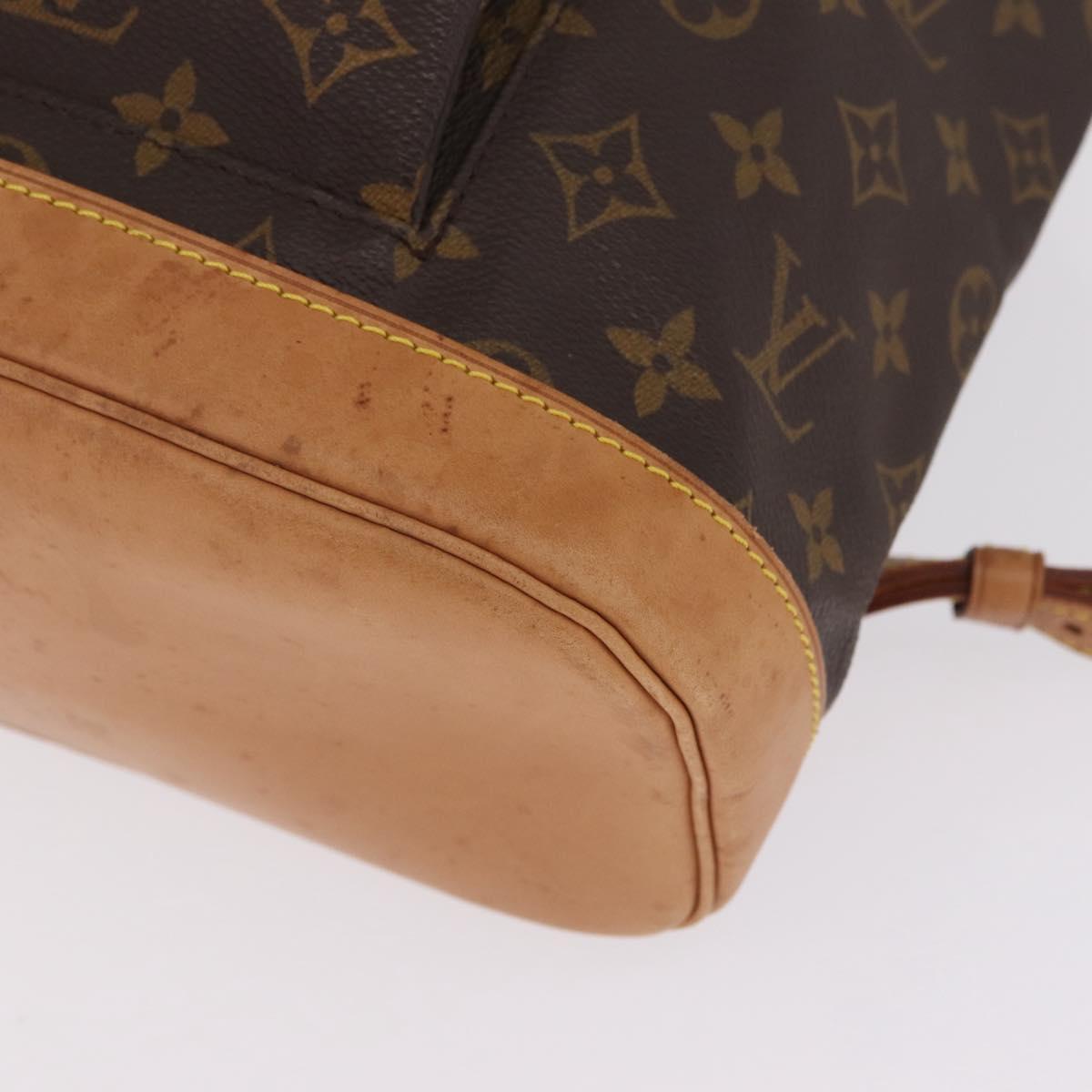 LOUIS VUITTON Monogram Montsouris GM Backpack M51135 LV Auth ka7192