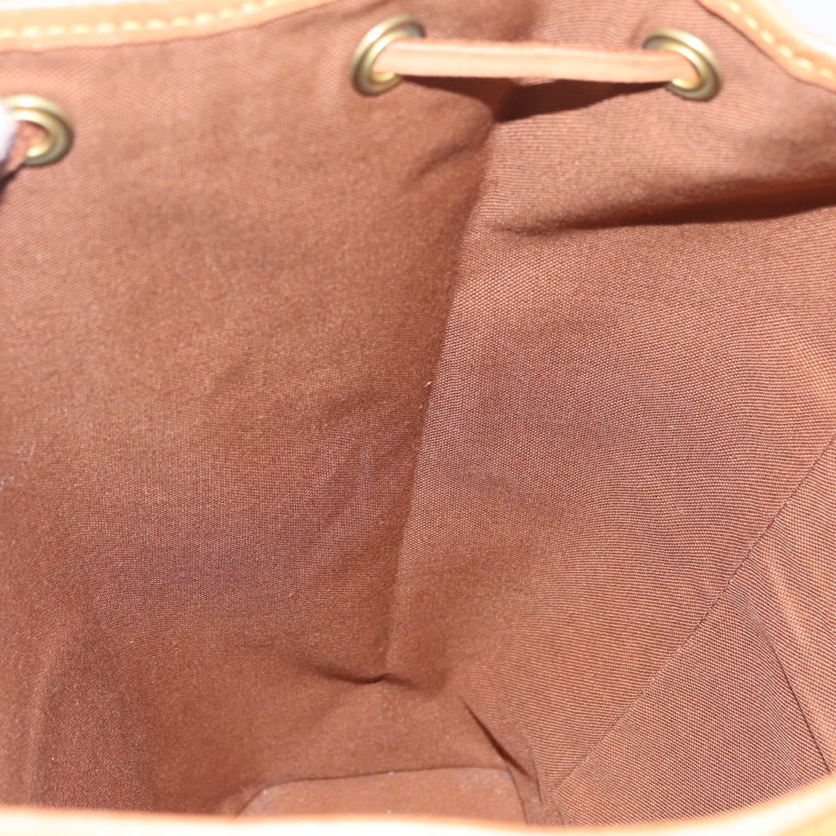 LOUIS VUITTON Monogram Montsouris GM Backpack M51135 LV Auth ka7192