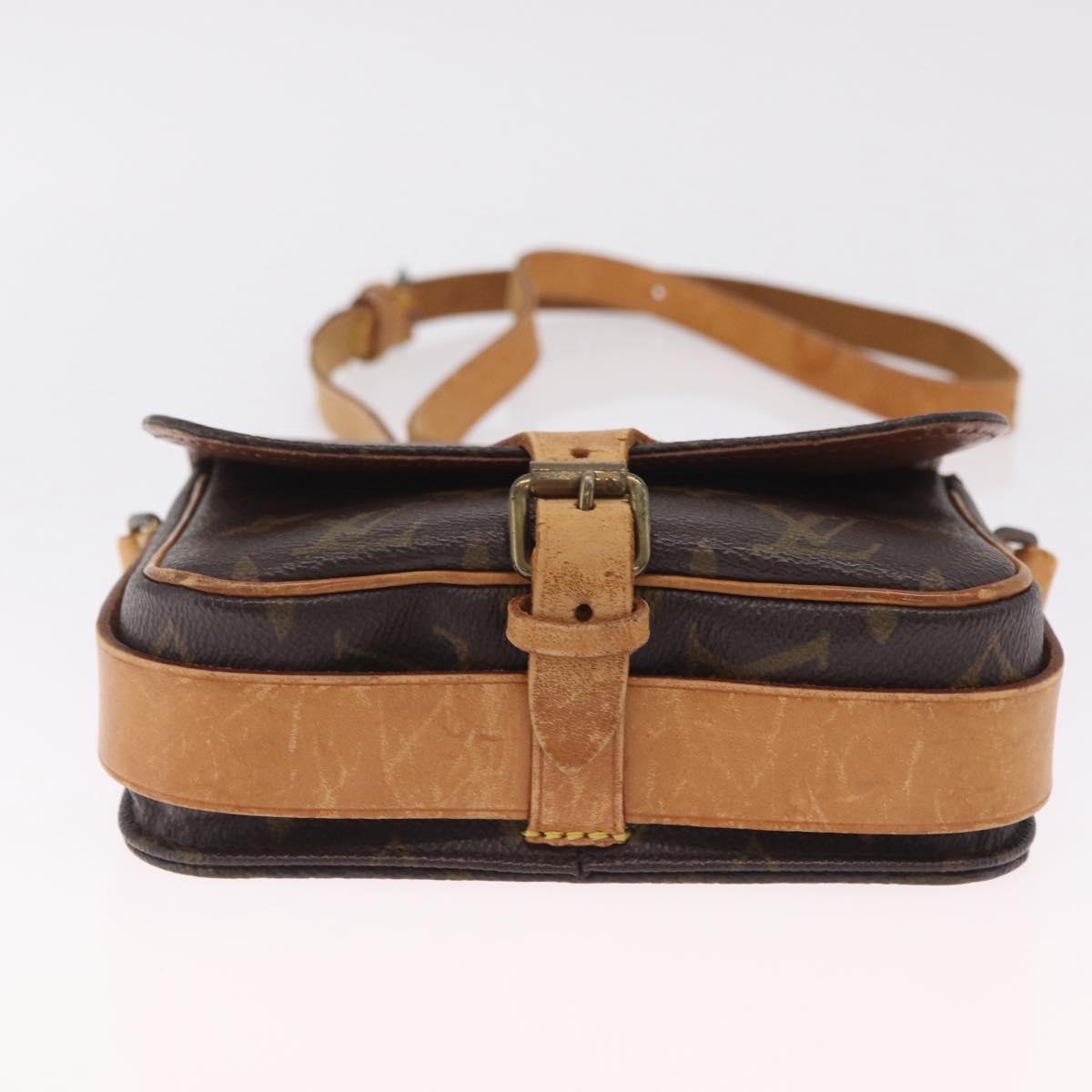 LOUIS VUITTON Monogram Cartouchiere PM Shoulder Bag M51254 LV Auth ka7198