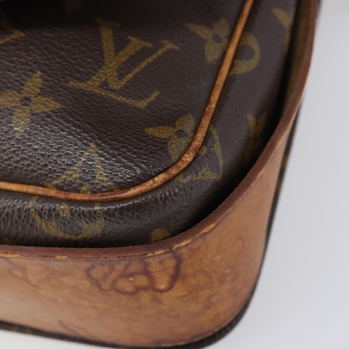 LOUIS VUITTON Monogram Cartouchiere MM Shoulder Bag M51253 LV Auth ka7199