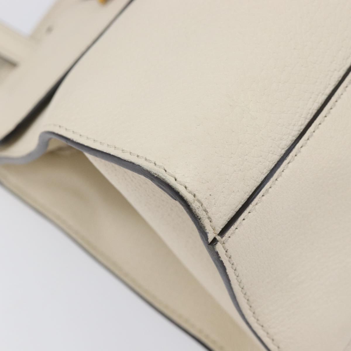 GUCCI Totem Butterfly Medium Sherry Line Bag Leather 2way 505344 Auth ka7207V