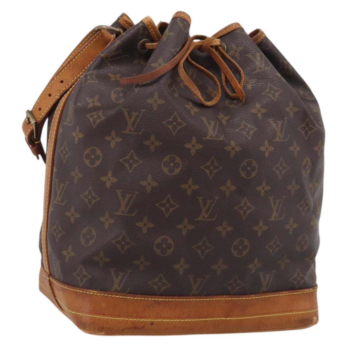 LOUIS VUITTON Monogram Noe Shoulder Bag M42224 LV Auth ka7210